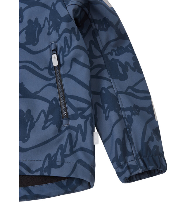 Reima Kinder Softshelljacke Aitoo Navy