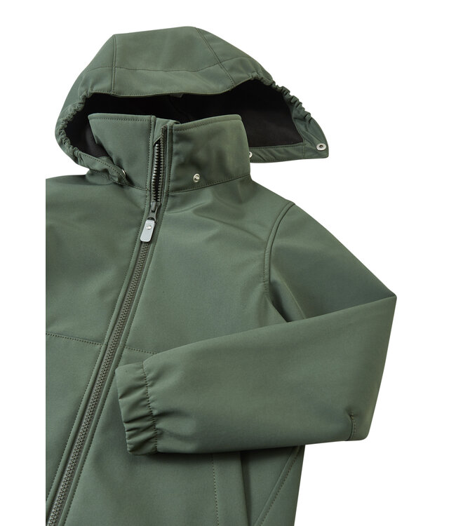 Reima Kinder Softshelljacke Koivula Thyme green