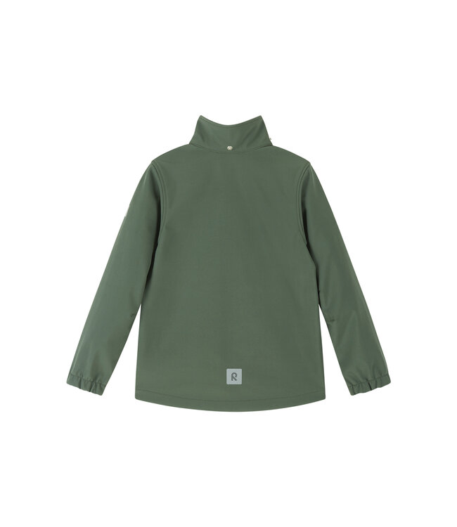 Reima Kinder Softshelljacke Koivula Thyme green