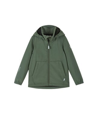 Reima Kinder Softshelljacke Koivula Thyme green