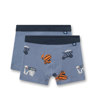 Sanetta Jungen-Shorts (Doppelpack) Baustellenfahrzeug