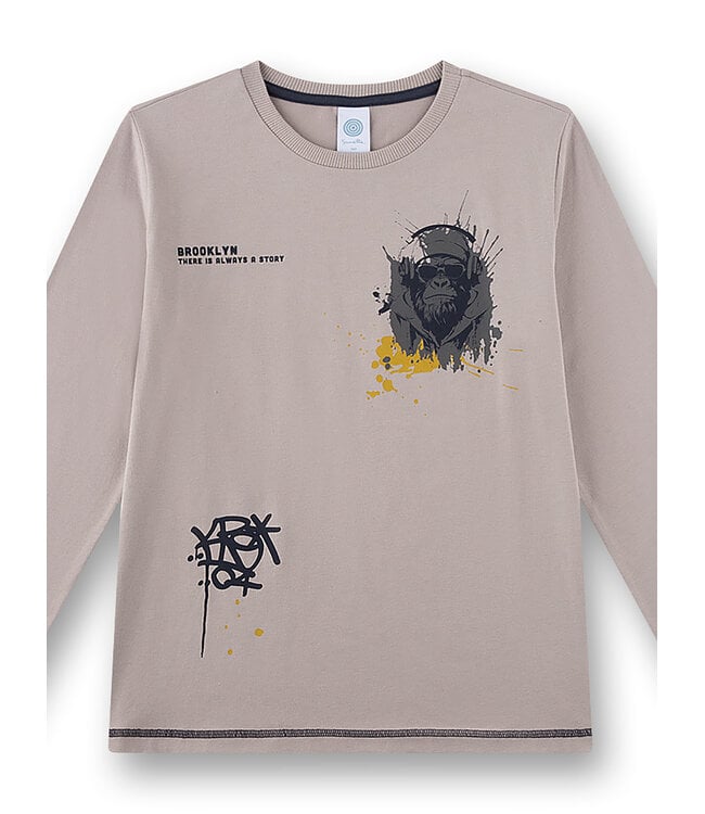 Sanetta Jungen Schlafanzug Gorilla