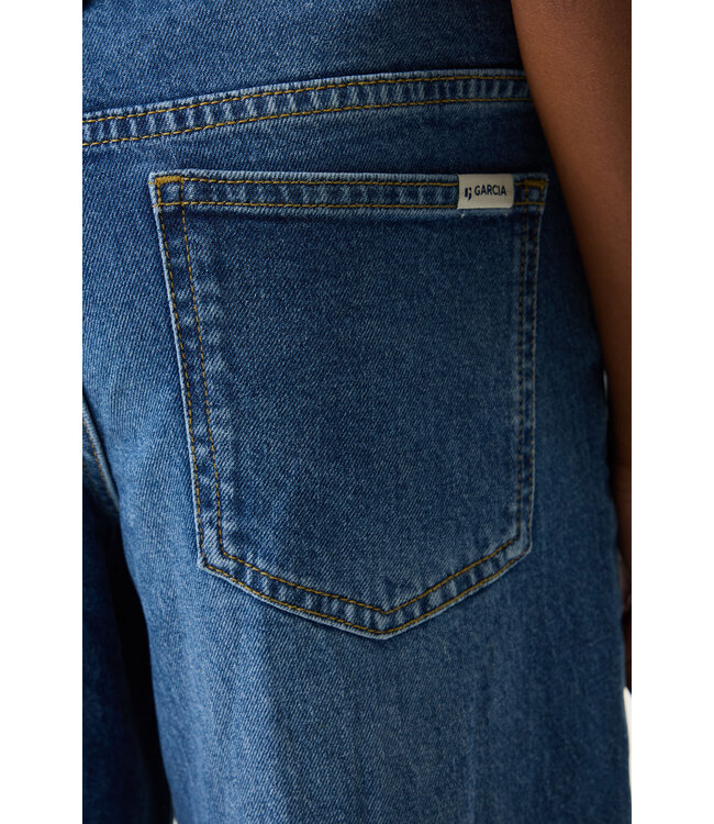 Garcia Mädchen Ultra Wide Jeans Marall Medium Used