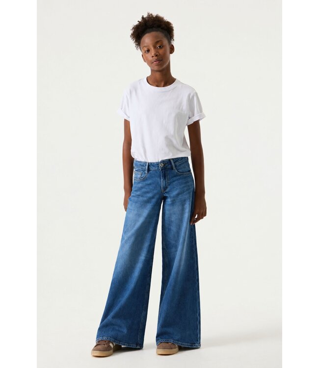 Garcia Mädchen Ultra Wide Jeans Marall Medium Used