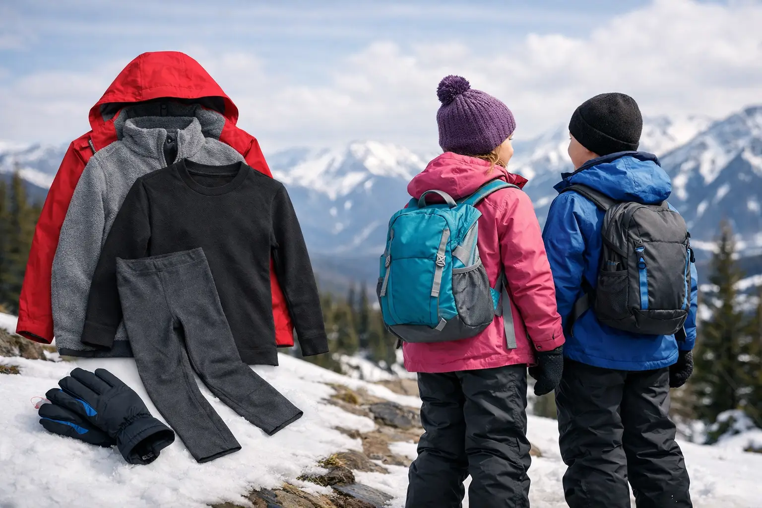 Funktionskleidung Kinder Schichtenprinzip erklärt
