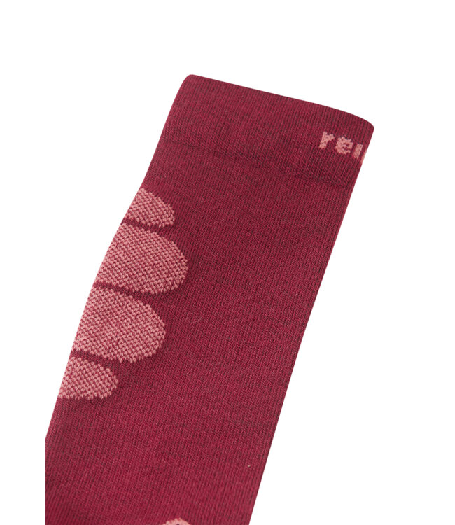 Reima Kinder Ski Socken Atleetti Cranberry