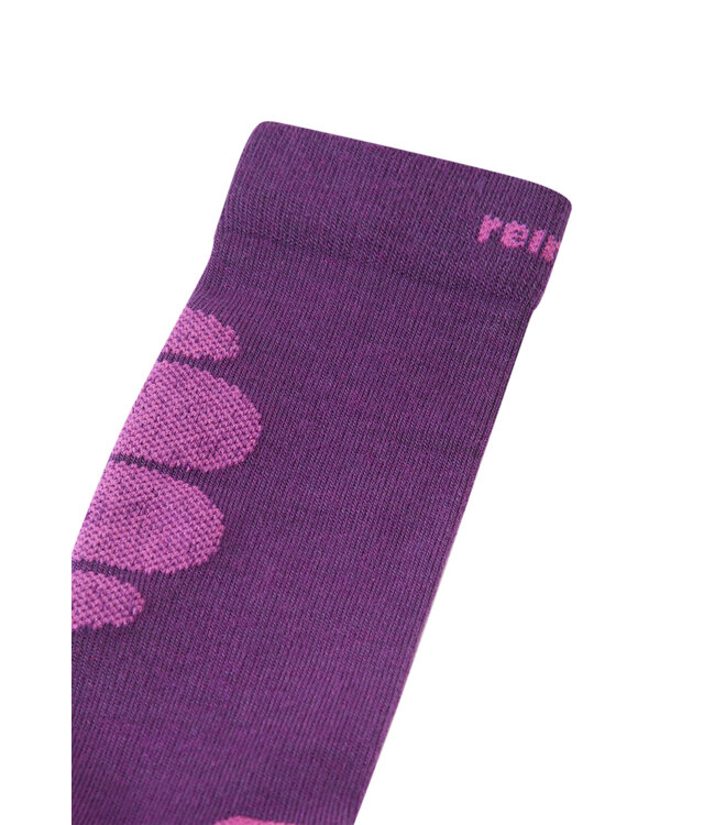 Reima Kinder Ski Socken Atleetti Plum Purple