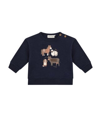 Minymo Baby Pullover Tiere