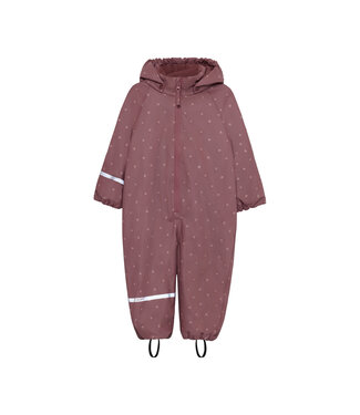 CeLaVi gefütterter Regenoverall Rose Brown