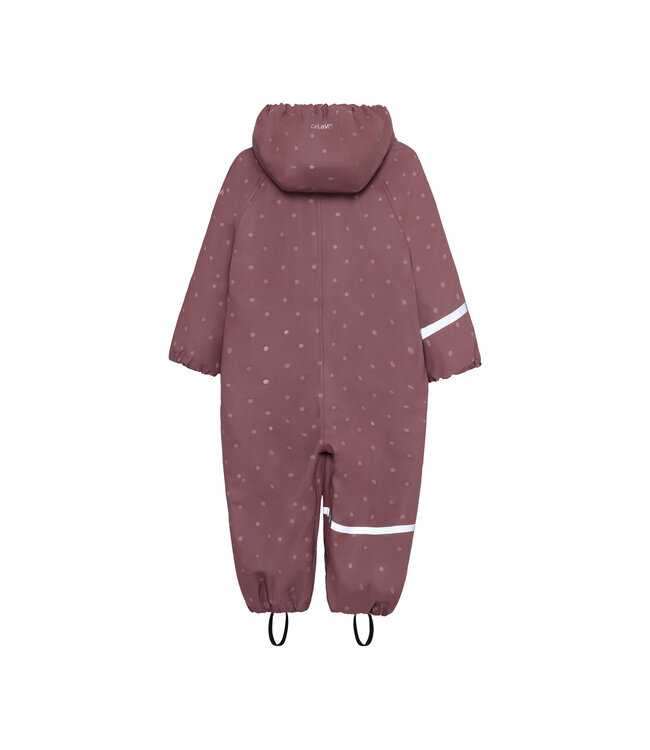 CeLaVi gefütterter Regenoverall Rose Brown