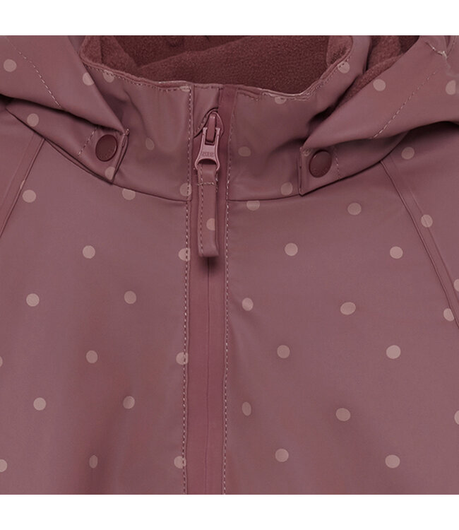 CeLaVi gefütterter Regenoverall Rose Brown