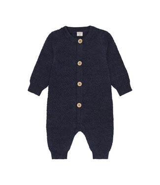CeLaVi Woll Strickoverall Ombre Blue Melange