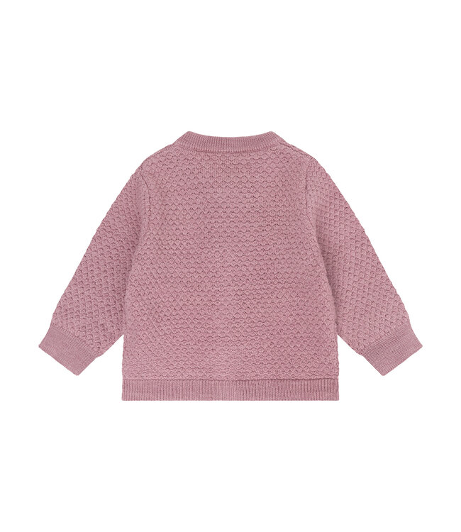 CeLaVi Woll Strickjacke Lilas Melange