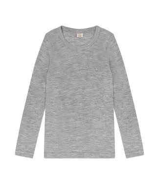 CeLaVi Woll Langarmshirt Alloy Melange