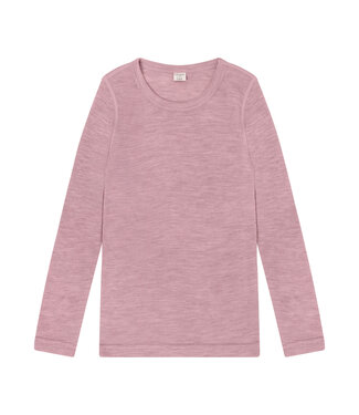 CeLaVi Woll Langarmshirt Lilas Melange