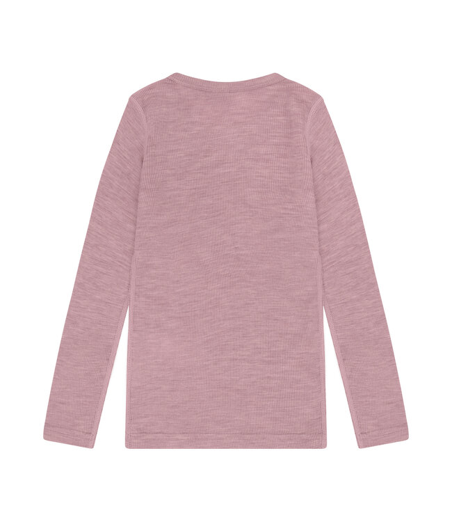 CeLaVi Woll Langarmshirt Lilas Melange