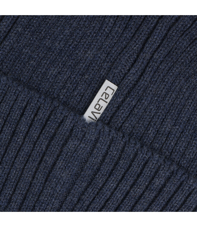 CeLaVi Strickmütze Navy Melange