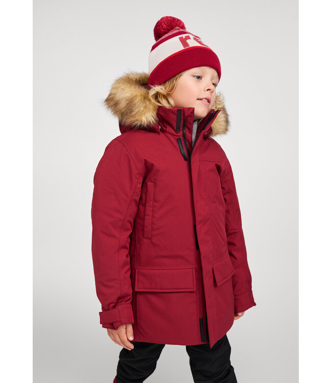 Reima tec Kinder Daunenjacke Serkkula Maroon