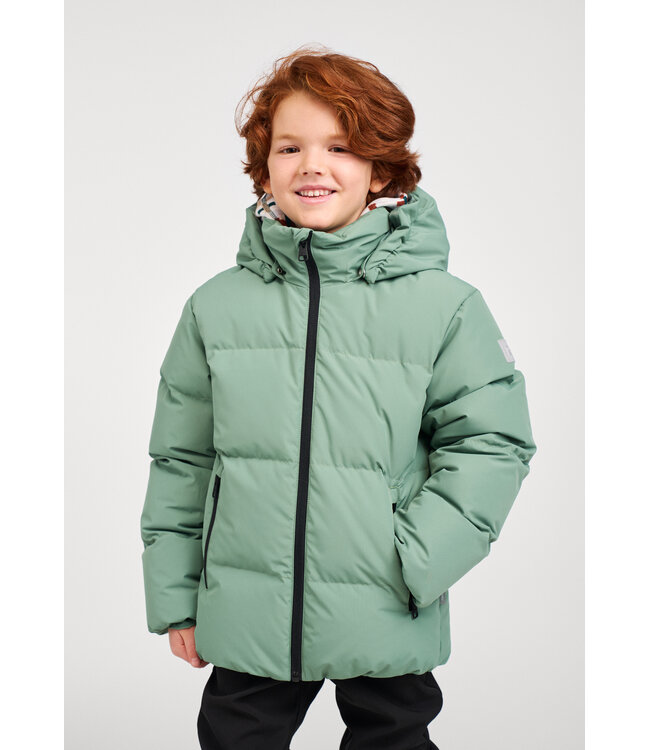Reima Kinder Daunenjacke Paimio Green Clay