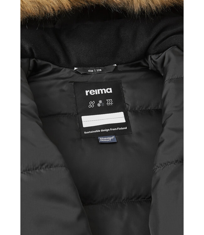 Reima tec Kinder Winterjacke Ajaton Black