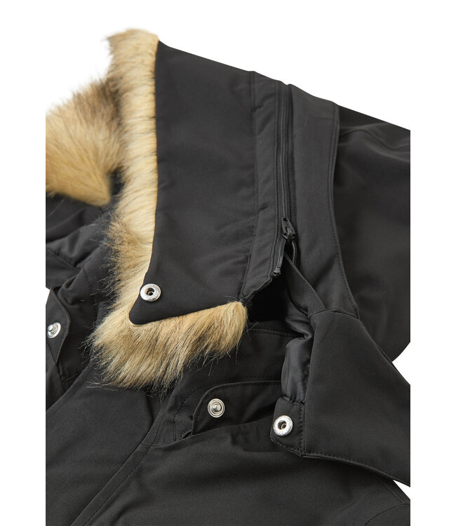 Reima tec Kinder Winterjacke Ajaton Black