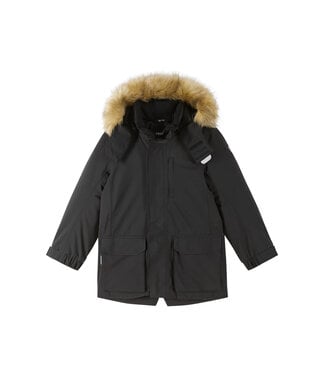 Reima tec Kinder Winterjacke Ajaton Black