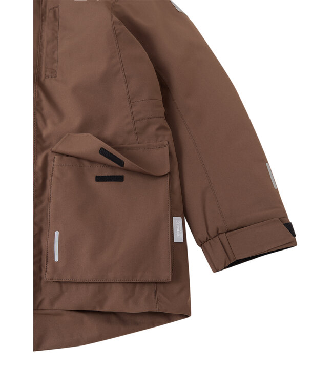 Reima tec Kinder Winterjacke Ajaton Umber Brown