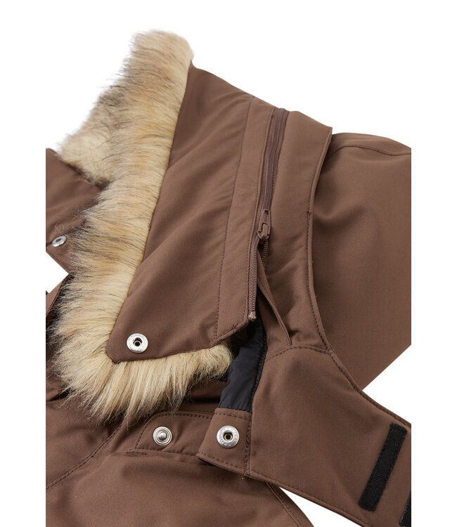 Reima tec Kinder Winterjacke Ajaton Umber Brown