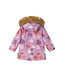 Reima tec Mädchen Winterjacke Muurame Grey Pink