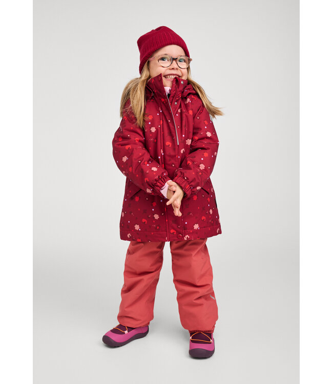 Reima tec Kinder Winterjacke Taipale Cranberry