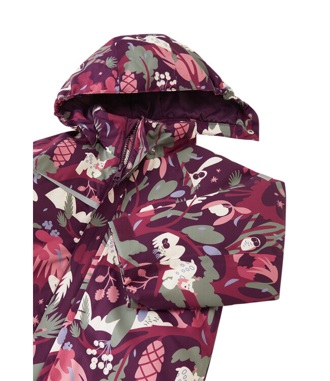 Reima tec Kleinkinder Winterjacke Parkkila Deep purple