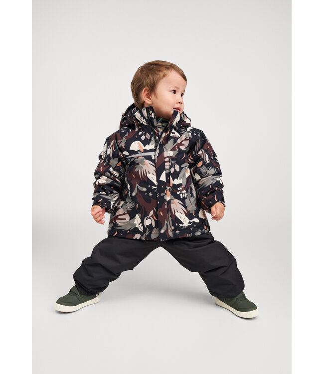 Reima tec Kleinkinder Winterjacke Parkkila Black