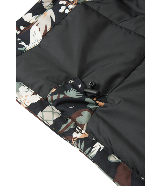 Reima tec Kleinkinder Winterjacke Parkkila Black
