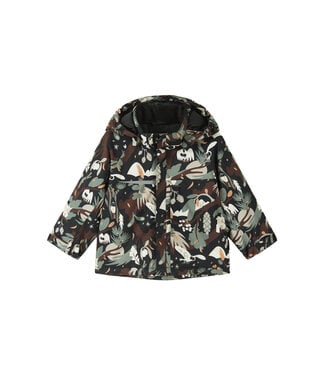 Reima tec Kleinkinder Winterjacke Parkkila Black