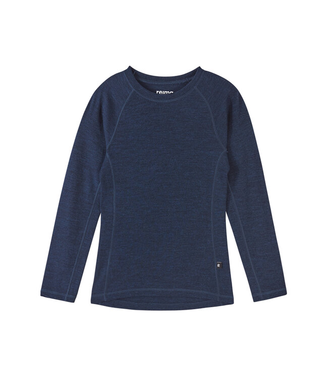 Reima Wolle Kinder Unterwäsche Set Kinsei Navy