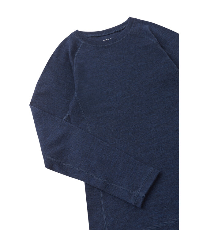 Reima Wolle Kinder Unterwäsche Set Kinsei Navy