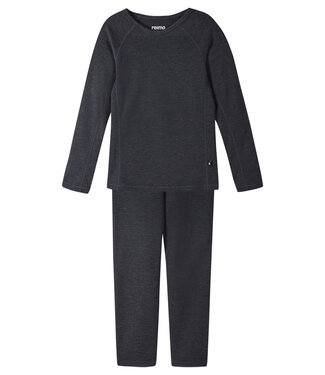 Reima Unterwäsche Set Lani Black melange