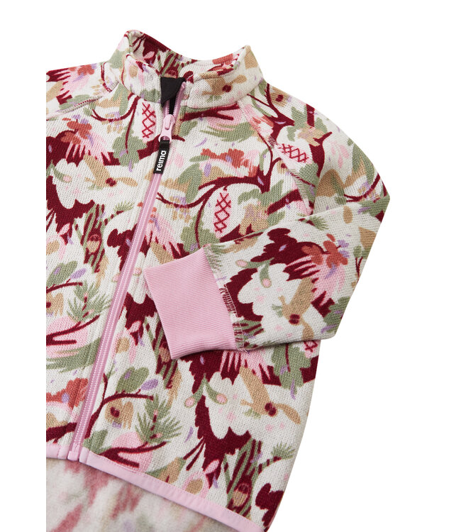 Reima Kleinkinder Fleecejacke Ornament Light Heather