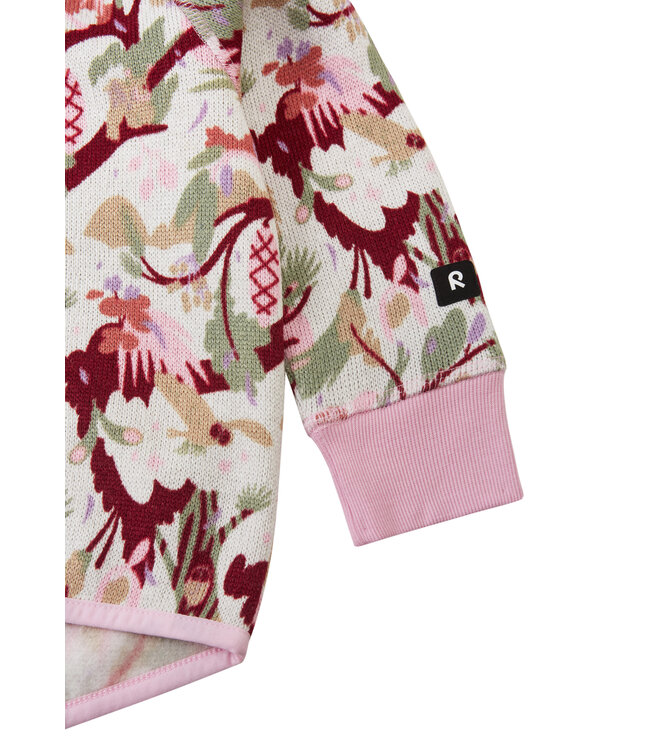 Reima Kleinkinder Fleecejacke Ornament Light Heather