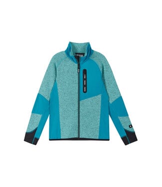 Reima Kinder Fleecejacke Laskien Aquamarine