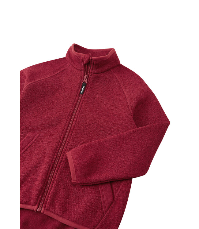 Reima Kinder Fleecejacke Hopper Cranberry