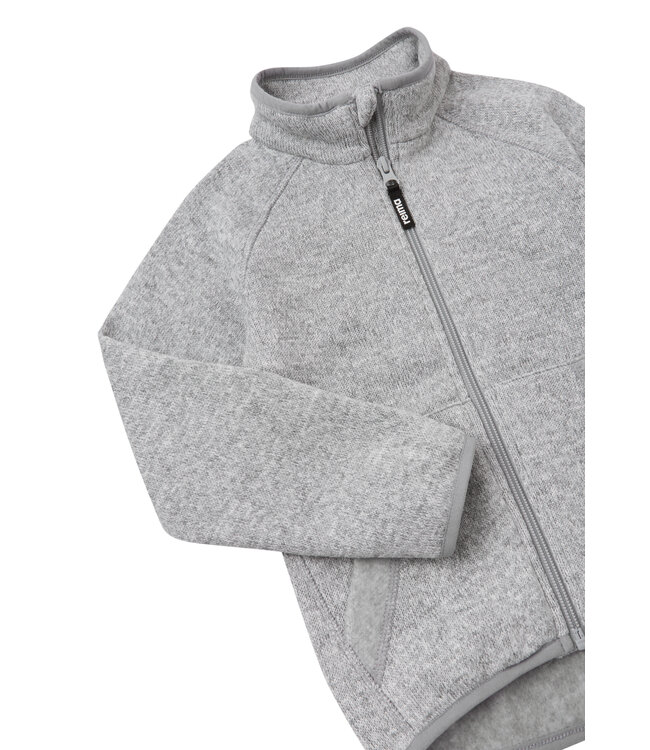Reima Kinder Fleecejacke Hopper Melange grey
