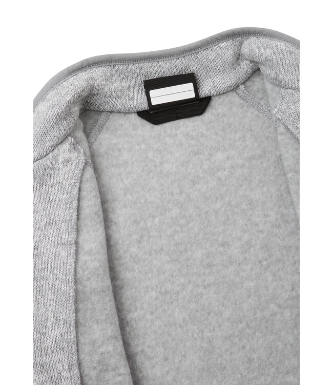 Reima Kinder Fleecejacke Hopper Melange grey