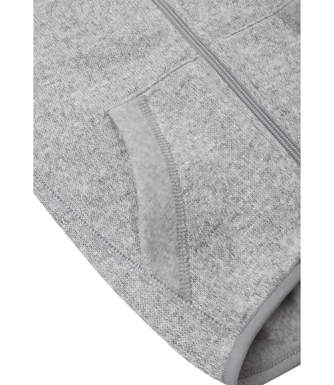 Reima Kinder Fleecejacke Hopper Melange grey