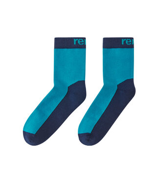 Reima Kinder Ski Socken Villalla Aquatic Blue