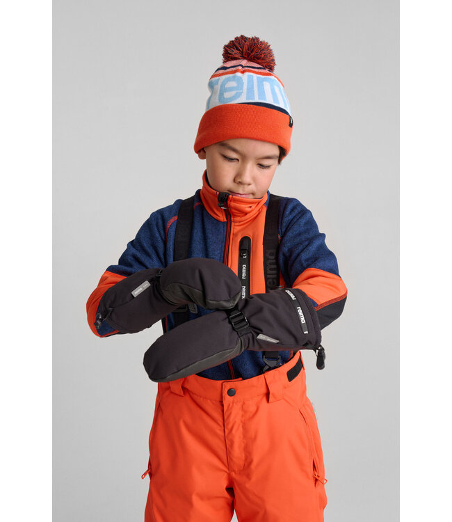 Reima tec Kinder Ski-Fäustlinge Snoukka black