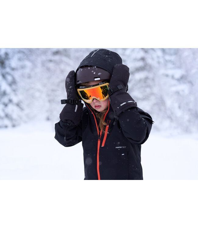 Reima tec Kinder Ski-Fäustlinge Snoukka black