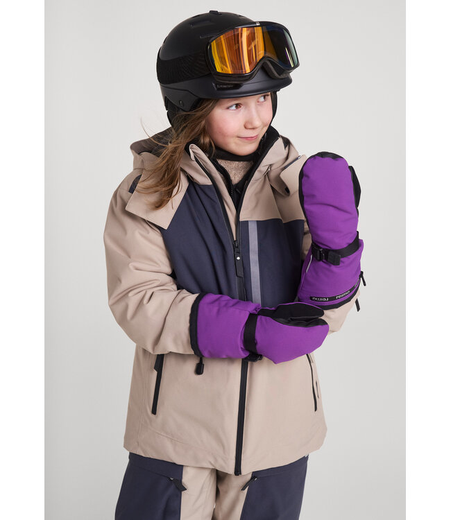 Reima tec Kinder Ski-Fäustlinge Snoukka Plum Purple