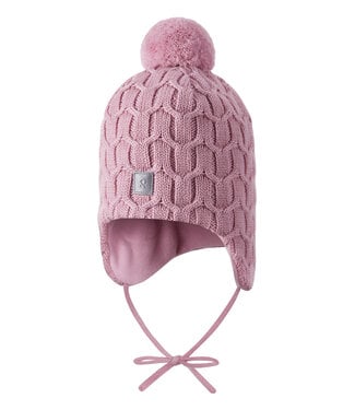 Reima Kleinkinder Wollmütze Nunavut Grey Pink