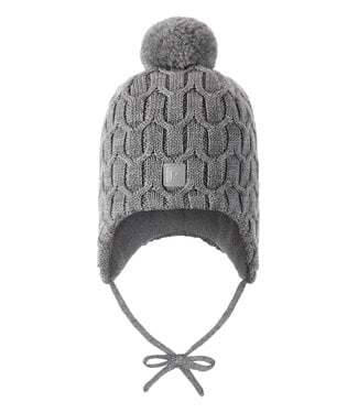 Reima Kleinkinder Wollmütze Nunavut Melange grey